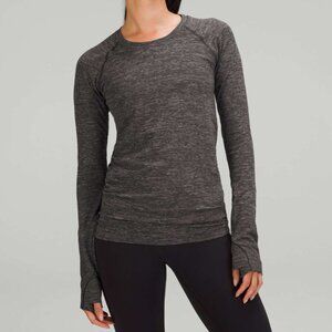 Lululemon Swiftly Tech Long Sleeve Shirt 2.0 Wee Are From Space Graphite Grey 6